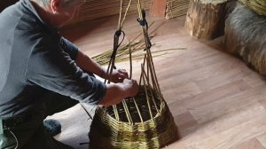 Плетение корзины, часть вторая.