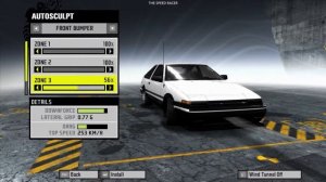 Need for Speed ProStreet - Toyota Corolla GTS (AE86) Drift - Customization