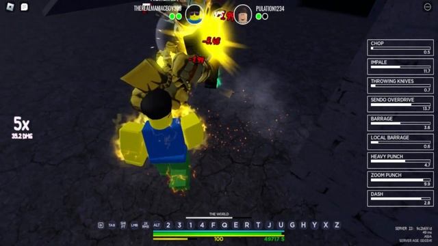 [Roblox is Unbreakable] 1v1 with The World + Hamon = Devastation смотреть онлайн