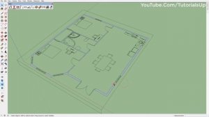 How To Use Dibac in SketchUp - Floor plan to 3d