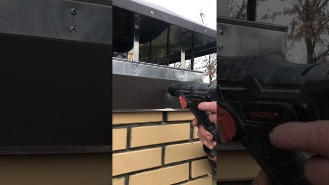 Монтаж грибка на мангал. Как установить грибок на дымоход для мангала. смотреть онлайн