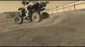На что способен детский китайский квадрик.ATV 110.mp4