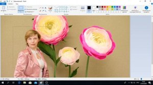Как обрезать фото в программе paint