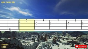 MINECRAFT (Ukulele Tutorial) SWEDEN - C418 - Learn how to play Ukulele songs + COVER + TAB