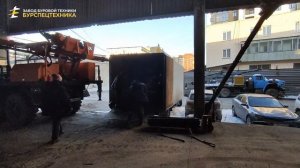 Буровая установка ГБУ 15М. Отгрузка. Видео от Завода Буровой Техники