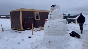 Как делать фундамент зимой