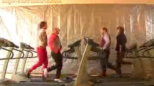 OK GO on treadmills