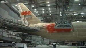 Раскрашивание Боинга-777