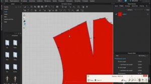 CLO 3D Часть 1 - Импорт шаблонов в CLO 3D, элемент - сшивание