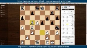 Мастер играет в блиц 216. Система Уйтелки (Гиппопотама, Бегемота). Игорь Немцев. Шахматы