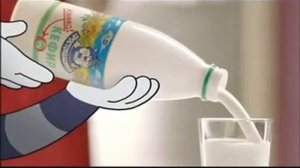 Реклама кефир Простоквашино 1% страшная сила 2011 год (15 сек) Юнимилк