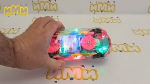 Прозрачная машинка с шестеренками