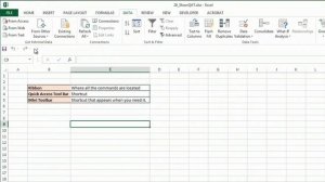 How to Show the Quick Access Toolbar in Excel All of the Time : MS Excel Tips