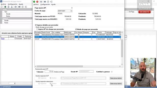 Tango Software - Pagos masivos смотреть онлайн