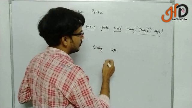 public static void main (String args) in Java | Command line Argument in Java - Hello DHIRENDRA
