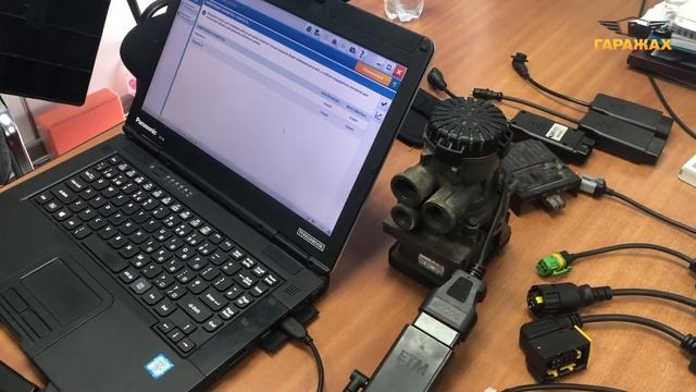 Пример работы Jaltest + ETM модуля - Ремонт модуляторов EBS (Wabco,Knorr).Ремонт прицепов.
