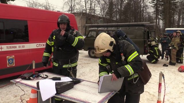 Пожарно-тактические учения в Костромской государственной сельскохозяйственной академии