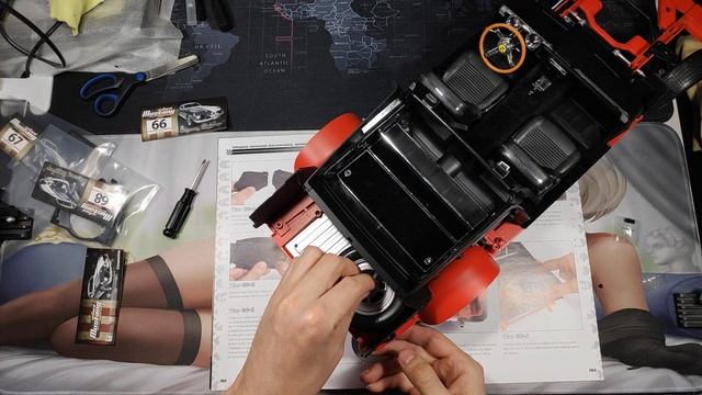 №65,66,67,68 Сборка Ford Mustang Shelby GT-500 1967 DeAgostini / Форд Мустанг Шелби смотреть онлайн