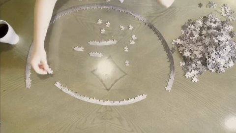 Самый сложный пазл в моей жизни! Лунный пазл с AliExpress на 1000 деталей