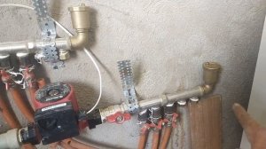 подключение катиёл на тепли пол водивной