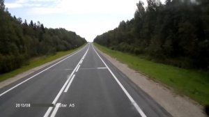 Трасса А114. ✕ Череповец - Вологда