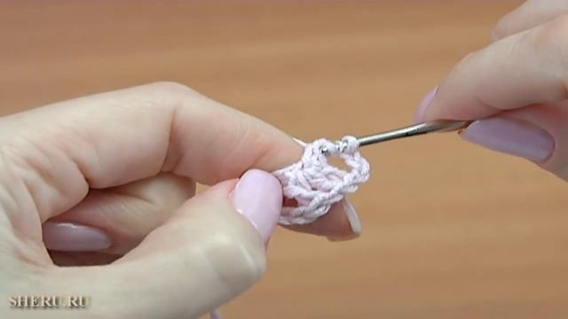 Большой плоский элемент, демо-версия урока вязания крючком 45 смотреть онлайн