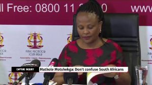 Public Protector warned to refrain from confusing public