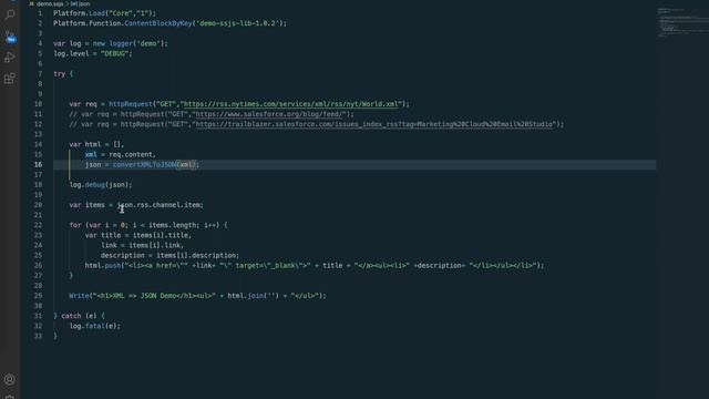 Process XML in Marketing Cloud? Easy with the SSJS Lib! смотреть онлайн
