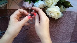 Эластичный набор петель спицами/самый простой способ