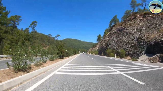 Dinlendirici yol videoları 97 - Motorsiklet sürüş - Konuşma ve müzik YOK смотреть онлайн