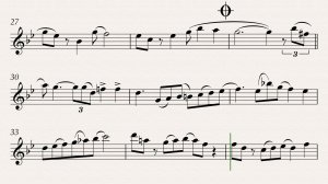 Л.Нихауз "Try for five" аккомпанемент и саксофон,ноты для саксофона-альта и фортепиано, темп 90