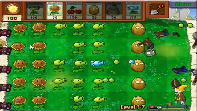 Plants vs Zombies Растения против зомби смотреть онлайн