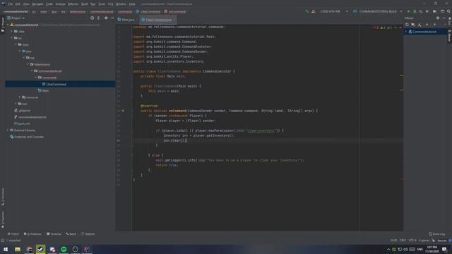 How to make a 1.17 Spigot Plugin: Custom Commands смотреть онлайн