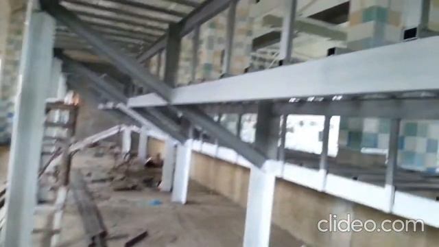 Бендерский бассейн. Реконструкция. Обзор. Сварка трибуны. смотреть онлайн