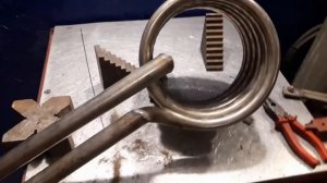 Сварка аргоном нержавеющих труб 3/4. Ремонт змеевика.