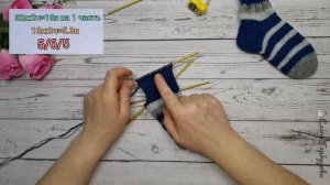 "Носки"Детские С Прямой Пяткой ?С Расчётами?Подробный МК