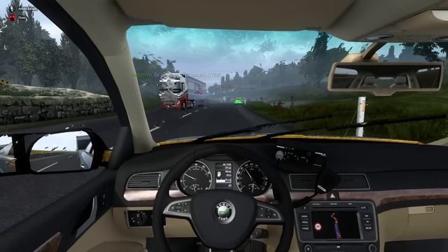 Как получить БАН ? Дорога Дураков в Euro Truck Simulator 2 TruckersMP смотреть онлайн