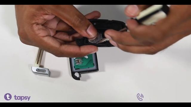 How to change battery on Hyundai Santa fe, i30, ix35, Elantra, Veloster remote key смотреть онлайн