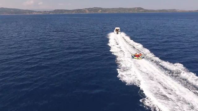 Синята Лагуна и остров Диапорос (The Blue Lagoon and Diaporos island, Vourvourou) смотреть онлайн