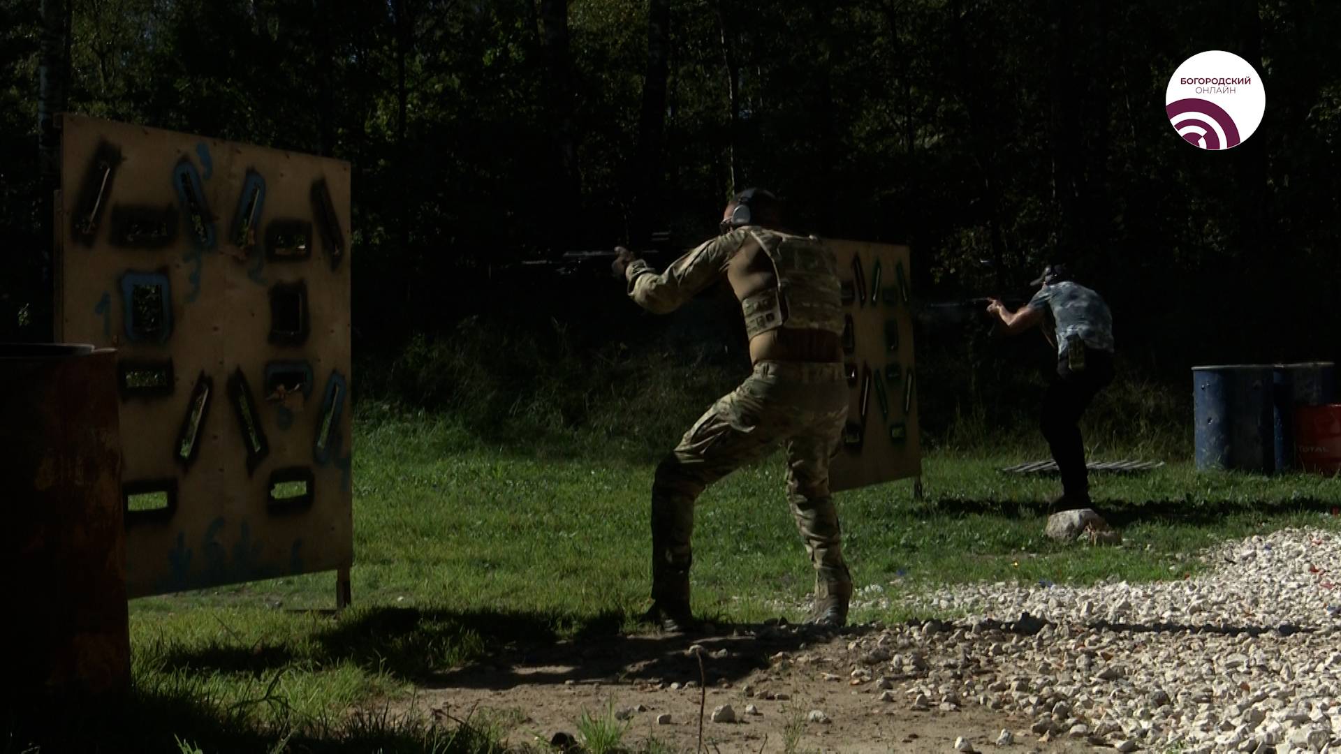 Бойцы СВО приняли участие в тренировке «Hot Guns» смотреть онлайн