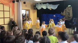Танец солнца Детский сад школы Тубельского