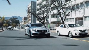 Vlok Skop joins R.O.C in a Mercedes Benz C63s AMG