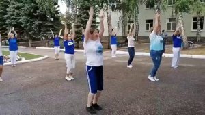 Октябрьский дом-интернат для престарелых - Спортивный флешмоб.mp4