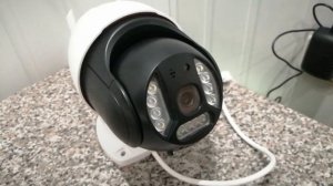 подключение и проверка  4g поворотной ptz камеры  с ИК подсветкой TVG-11