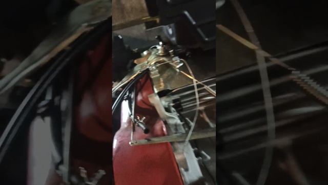 Изменения газа мотобуксировщика. Ставим трос в другой паз!! смотреть онлайн