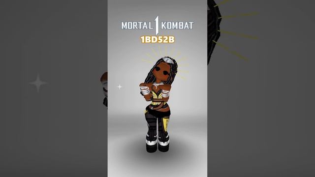 Styling the Chibi Doll Girl but MORTAL KOMBAT 1 #roblox #robloxoutfits