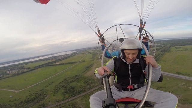 Параплан в Челябинске. Полёты 1 июля (Часть 2) смотреть онлайн