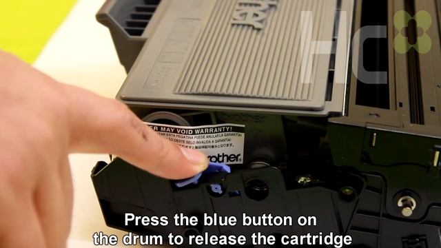 How to replace a toner cartridge – Brother HL-5340D смотреть онлайн