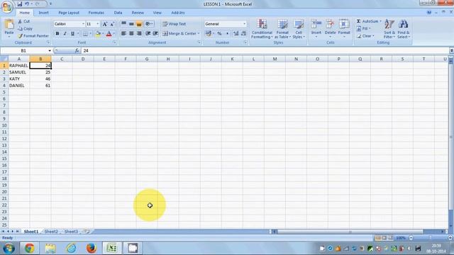 Microsoft Excel Tutorial for Beginners #1 - Overview