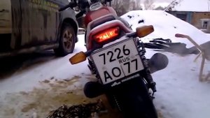 Supertrapp на X4 зимой